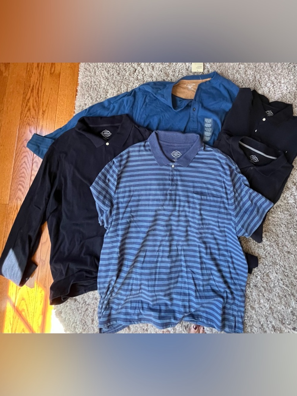 Lot of 5 2XL Men’s Saint Johns Bay shirts